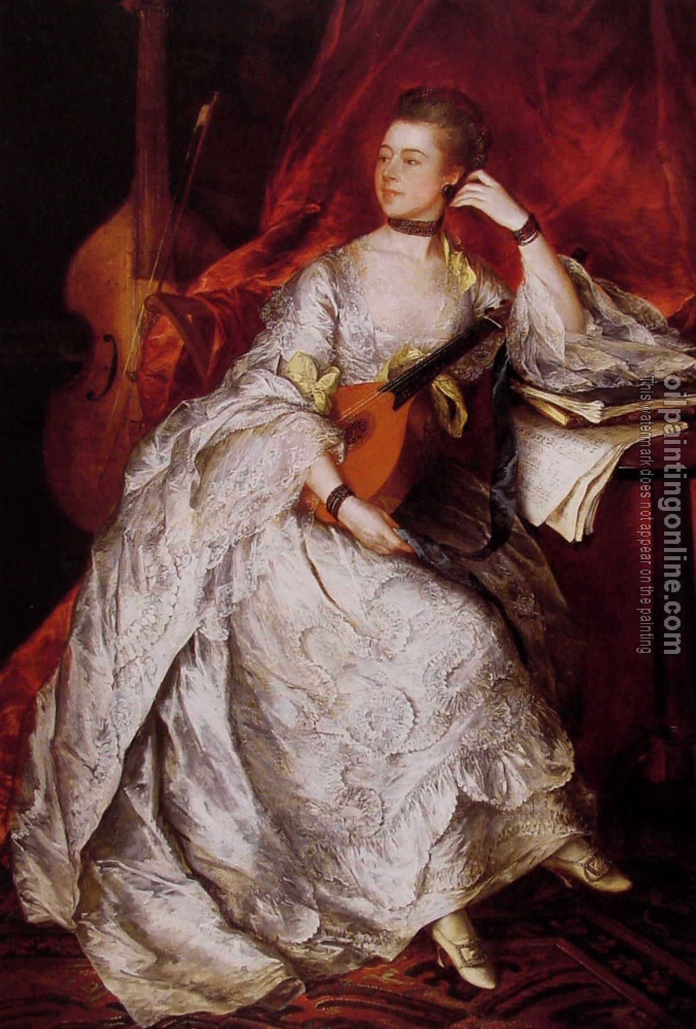 Gainsborough, Thomas - Ann Ford, Mrs Philip Thicknesse